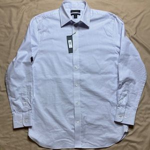 Banana Republic dress shirt, Men’s Medium Slim fit, lavender/white stripe
